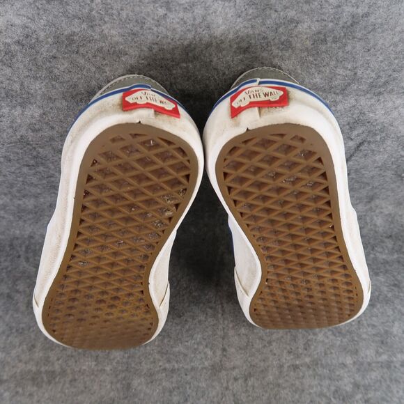 Vans Shoes Mens 7 Sneaker OG Slip On 59 Suede Canvas Skate Casual Ultracush Gray - Picture 11 of 14